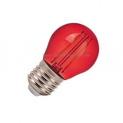 E27 - czerwona 230V 2 W P45 60lm Filament v-tac 9