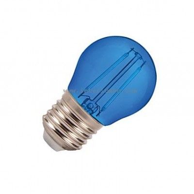 E27 - niebieska 230V 2W P45 60lm Filament v-tac